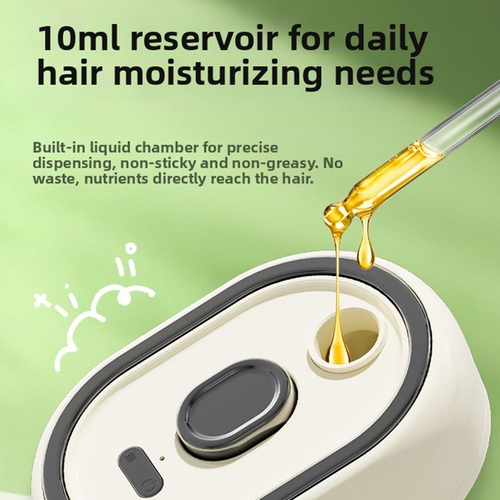 YACO SteamGlow Electric Scalp Massage & Straightening Brush